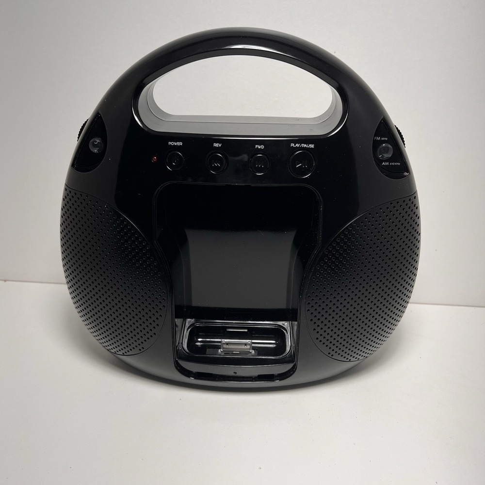 Craig CMA3058 iPod Dockable MP3 Aux in‎ Boombox with AM/FM Stereo Radio